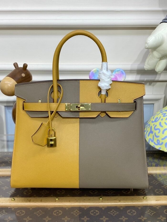Birkin Mustard Tan